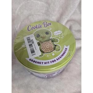 Cookie Box Original Crochet Kit for Beginners Turtle Hugo NWT